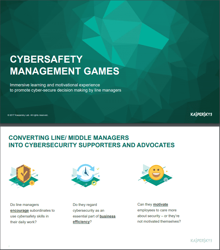 
		Cybersafety Management Games
	