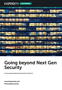 Going beyond Next Gen Security
