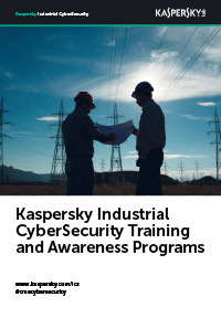 Kaspersky Industrial Cybersecurity Training and&nbsp;Awareness Programs