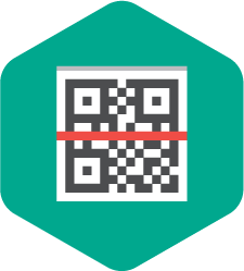 Reader image from code qr Scan QR