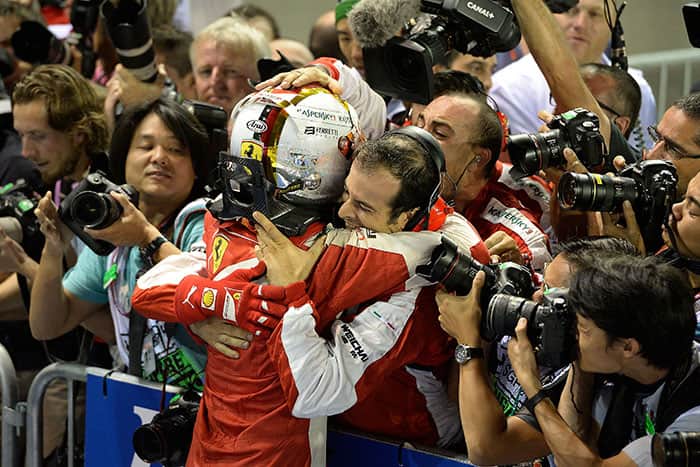 Kaspersky Lab Congratulates Scuderia Ferrari on the Double Podium in Singapore