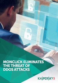 MONCLICK ELIMINATES THE THREAT OF DDOS ATTACKS
