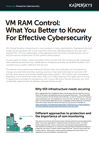 VM RAM Control: What You Better to Know For Effective Cybersecurity